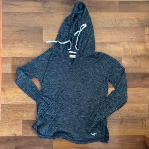 Grey Hollister hoodie